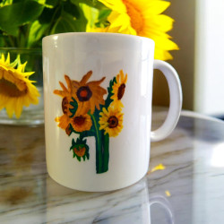 Taza de Van Gogh y sus girasoles