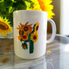 Taza de Van Gogh y sus girasoles
