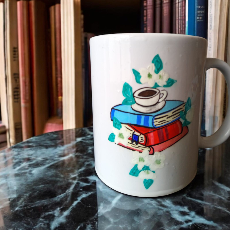 Taza de Lectura con Van Gogh