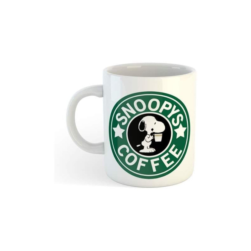 Taza Snoopy Coffee | Taza Sublimada 11 oz para Café