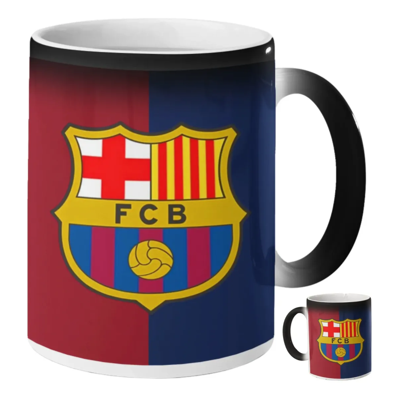 Taza Mágica FC Barcelona | Taza Termosensible 11 oz