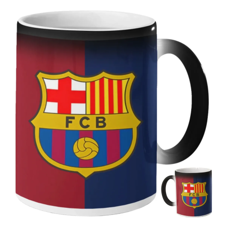 Taza Mágica FC Barcelona | Taza Termosensible 11 oz