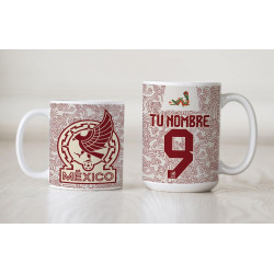 Taza México Mundial 2022 | Taza Fútbol 11 oz