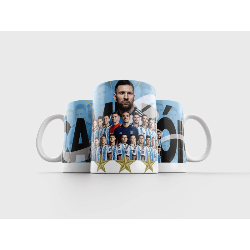 Taza Argentina Campeón | Taza Fútbol 11 oz