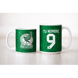 Taza México 2026 Local | Taza Estilo Jersey 11 oz