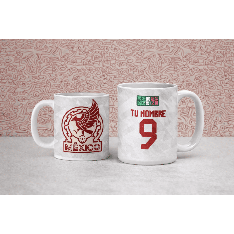 Taza México 2026 Visitante | Taza Estilo Jersey 11 oz
